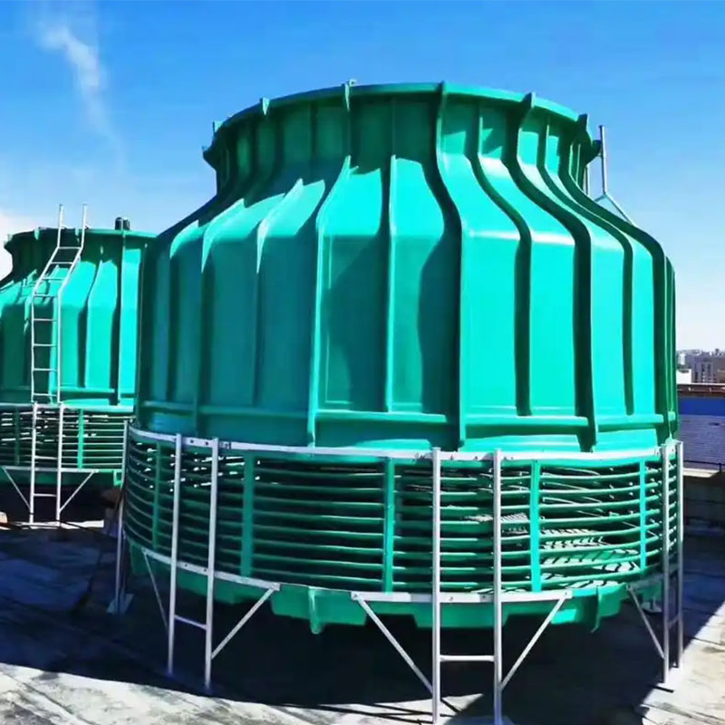 圆形玻璃钢冷却塔